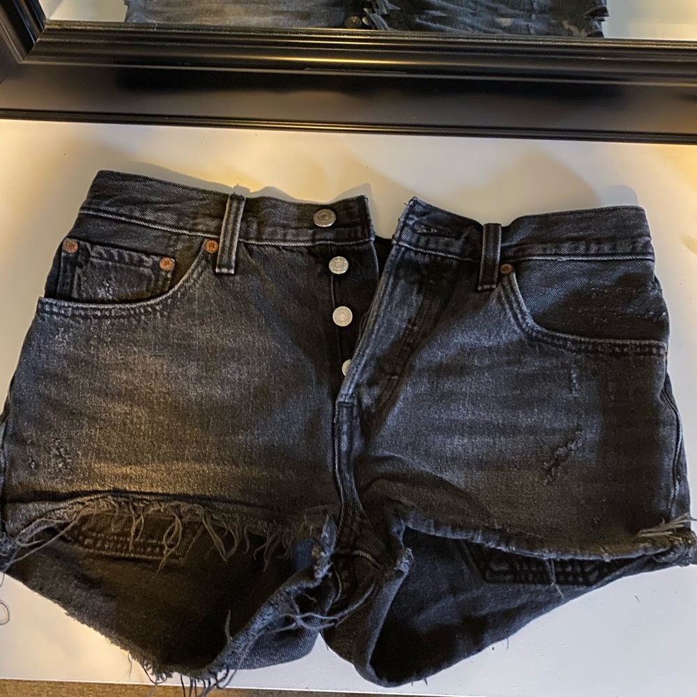 Denim Levi’s shorts